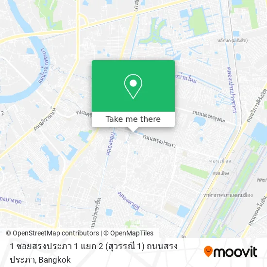 1 ซอยสรงประภา 1 แยก 2 (สุวรรณี 1) ถนนสรงประภา map