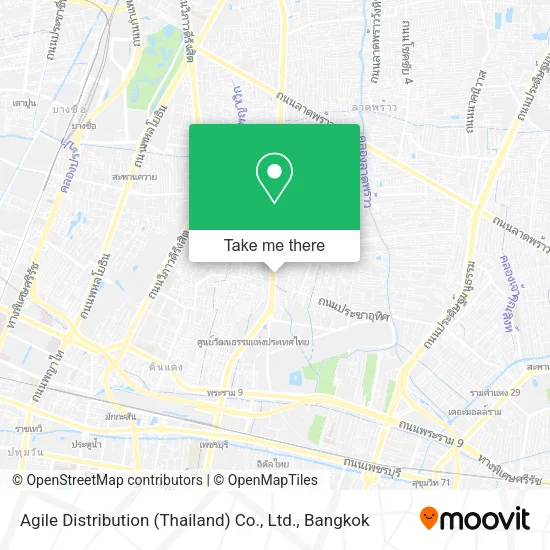Agile Distribution (Thailand) Co., Ltd. map
