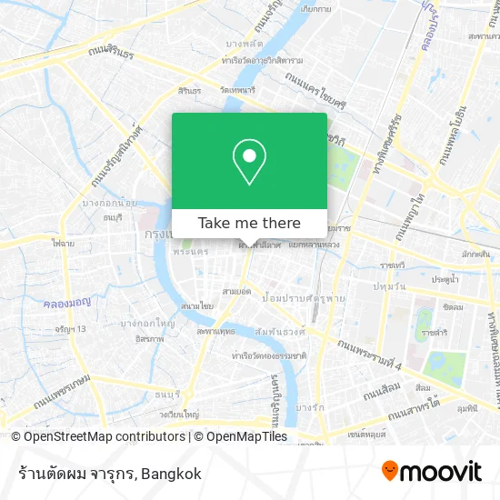 ร้านตัดผม จารุกร map