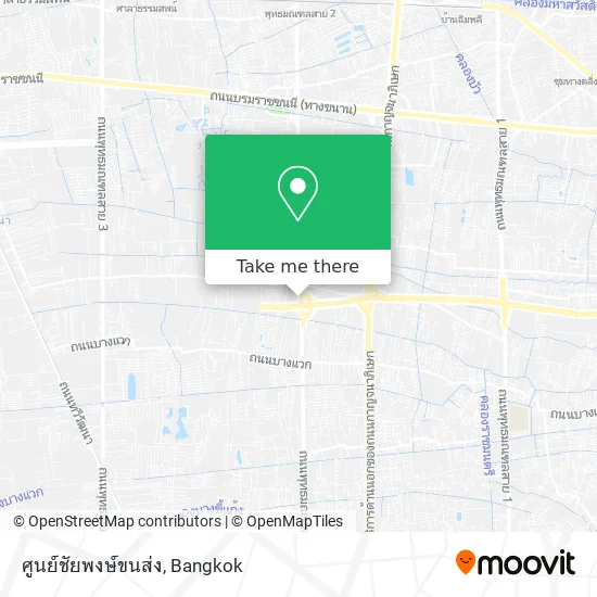 ศูนย์ชัยพงษ์ขนส่ง map