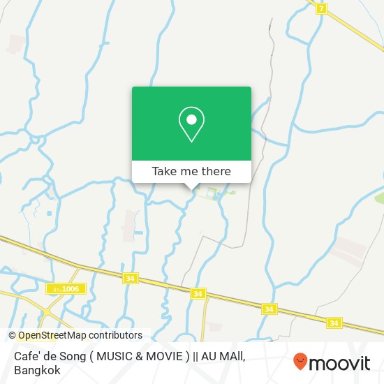 Cafe' de Song ( MUSIC & MOVIE ) || AU MAll map