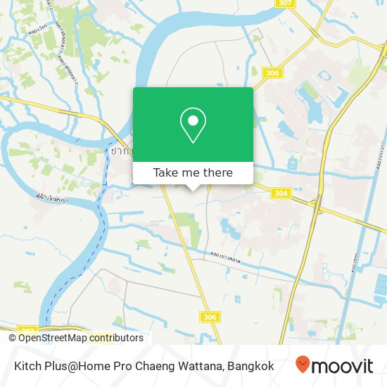 Kitch Plus@Home Pro Chaeng Wattana map