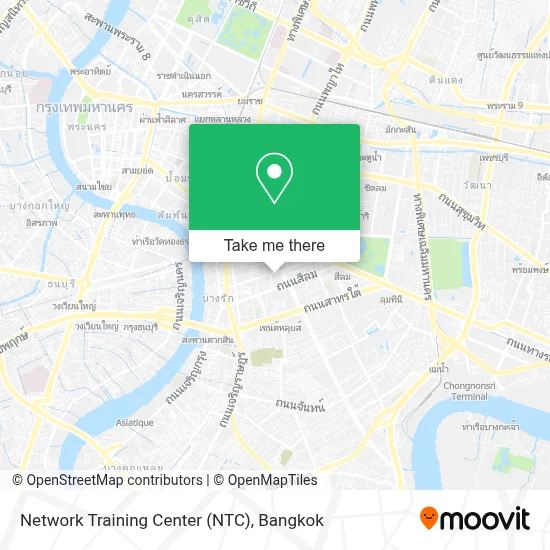 Network Training Center (NTC) map