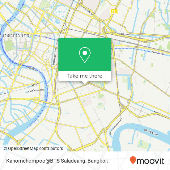 Kanomchompoo@BTS Saladeang map