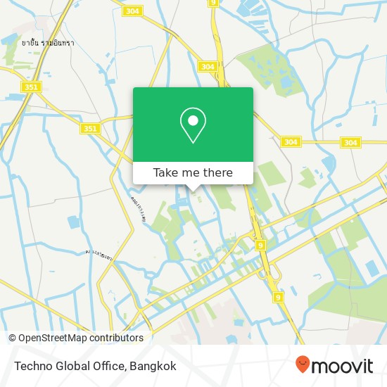 Techno Global Office map