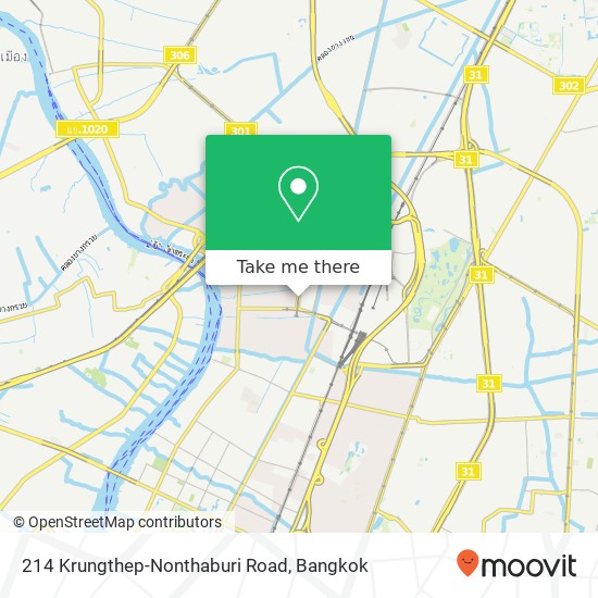 214 Krungthep-Nonthaburi Road map