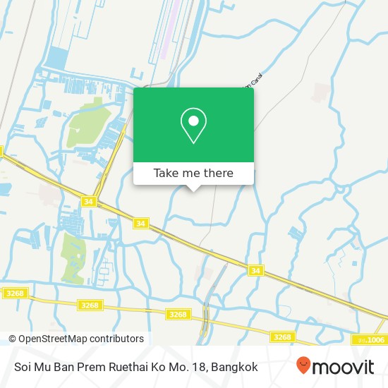 Soi Mu Ban Prem Ruethai Ko Mo. 18 map