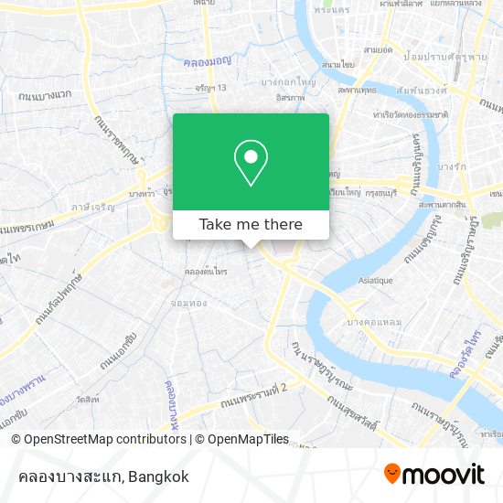 คลองบางสะแก map