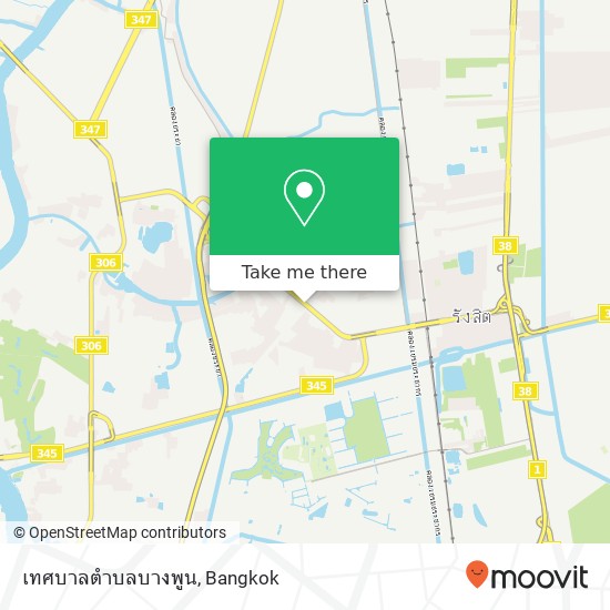 เทศบาลตำบลบางพูน map