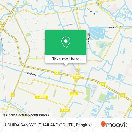 UCHIDA SANGYO (THAILAND)CO.,LTD. map