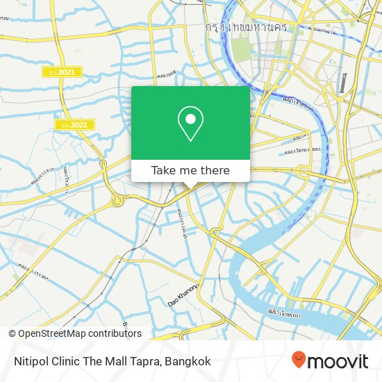 Nitipol Clinic The Mall Tapra map