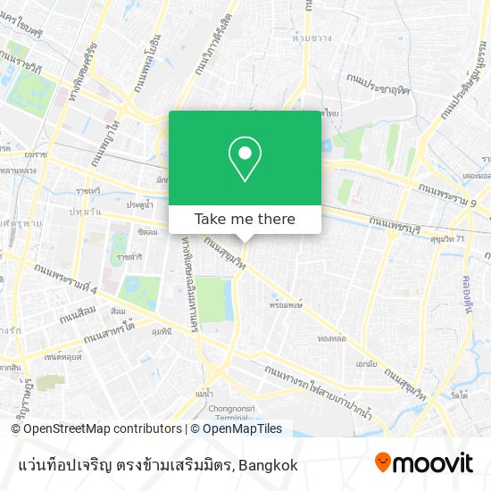 แว่นท็อปเจริญ ตรงข้ามเสริมมิตร map