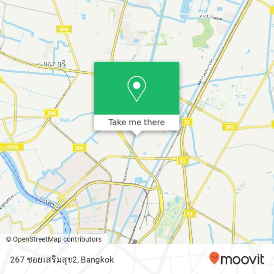 267 ซอยเสริมสุข2 map