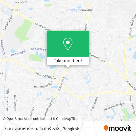 บจก. อุดมพานิช คอร์เปอร์เรชั่น map