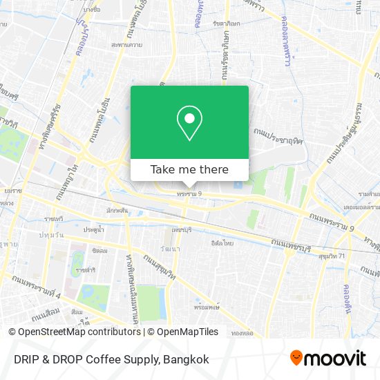 DRIP & DROP Coffee Supply map