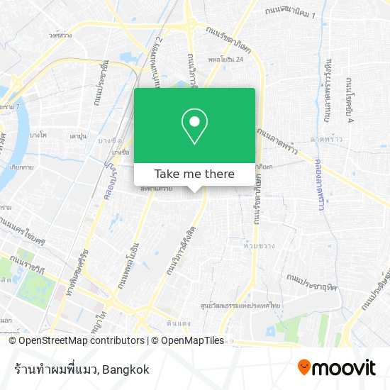 ร้านทำผมพี่แมว map
