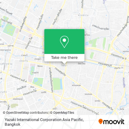 Yazaki International Corporation Asia Pacific map