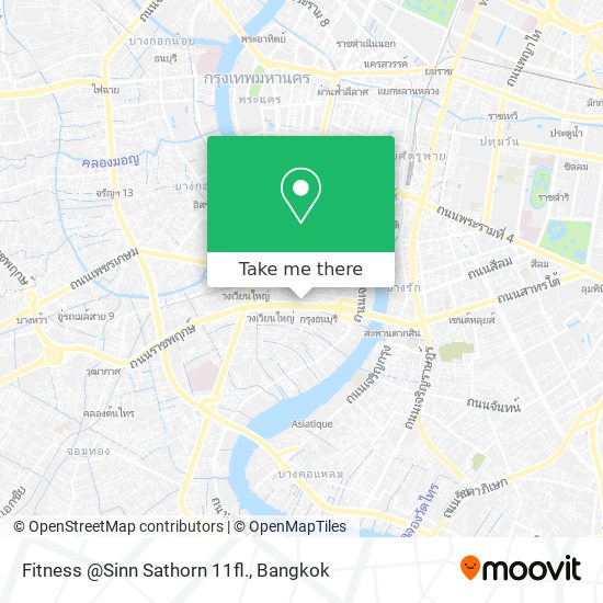 Fitness @Sinn Sathorn 11fl. map