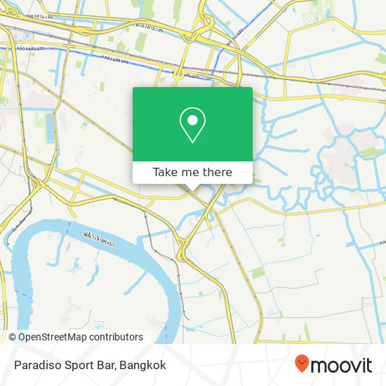 Paradiso Sport Bar map