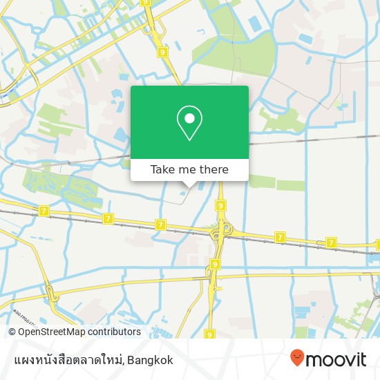 แผงหนังสือตลาดใหม่ map