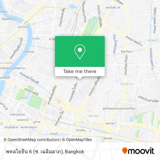 พหลโยธิน 6 (ซ. เฉลิมลาภ) map