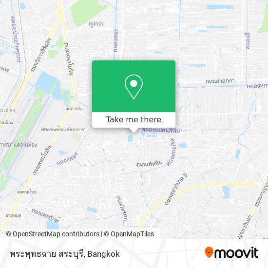 พระพุทธฉาย สระบุรี map