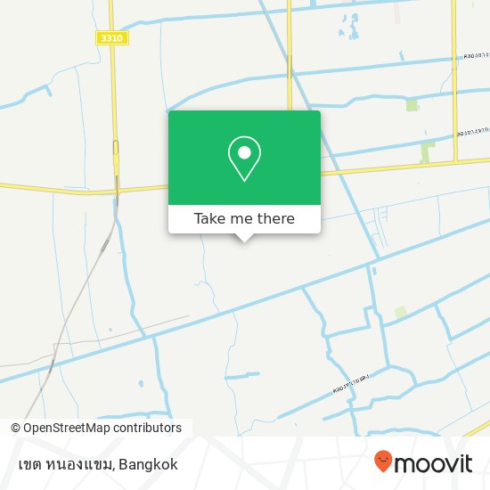 เขต หนองแขม map