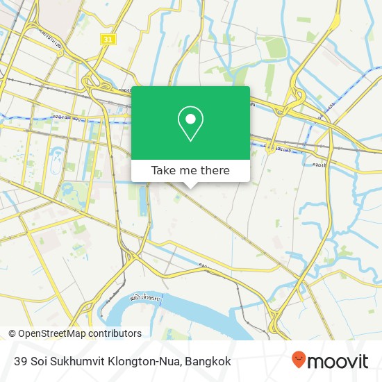 39 Soi Sukhumvit Klongton-Nua map