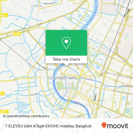 7-ELEVEn ปตท.ขวัญตา(6934) meahey map