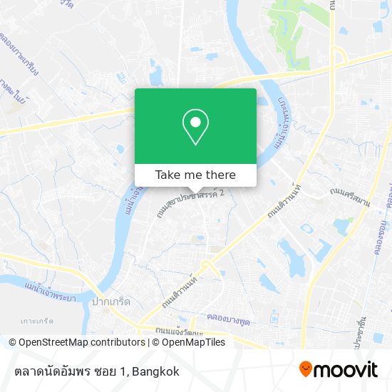 ตลาดนัดอัมพร ซอย 1 map