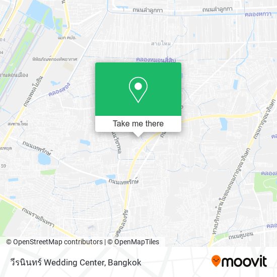 วีรนินทร์ Wedding Center map