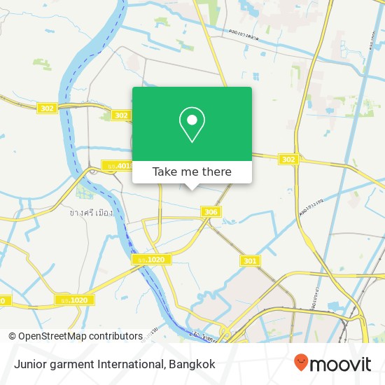 Junior garment International map