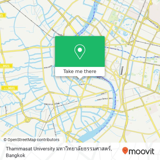 Thammasat University มหาวิทยาลัยธรรมศาสตร์ map