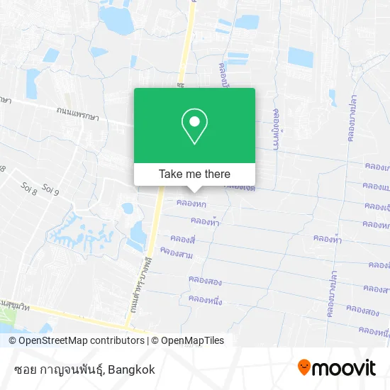 ซอย กาญจนพันธุ์ map