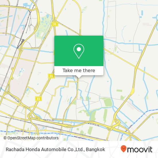 Rachada Honda Automobile Co.,Ltd. map