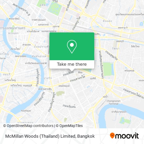 McMillan Woods (Thailand) Limited map