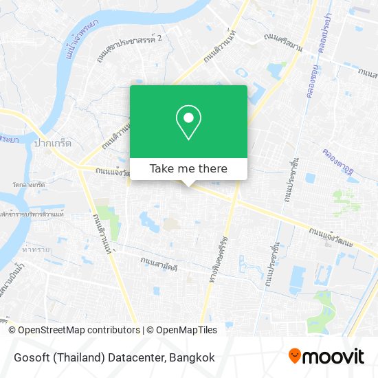 Gosoft (Thailand) Datacenter map