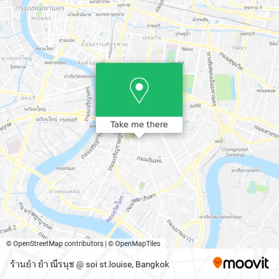 ร้านยำ ยำ ณีรนุช @ soi st.louise map