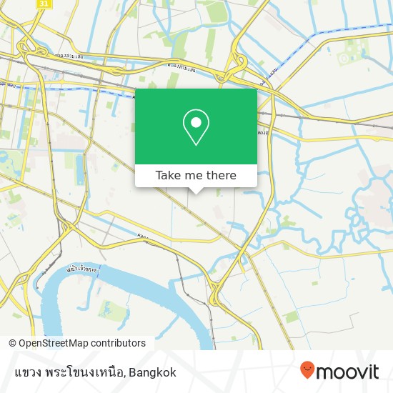 แขวง พระโขนงเหนือ map