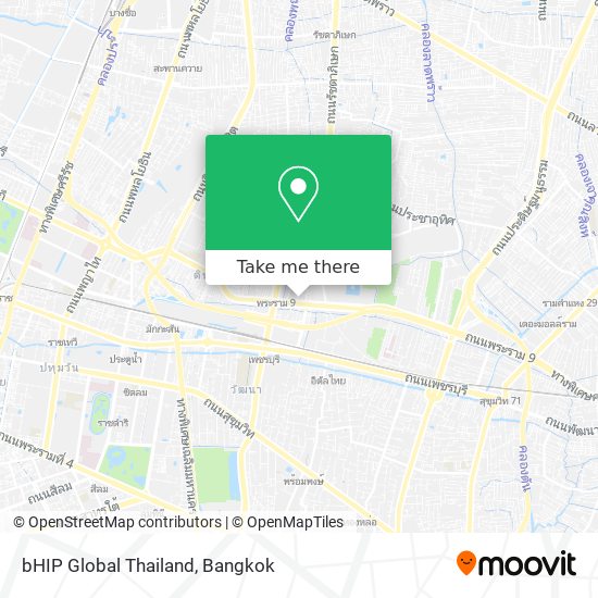 bHIP Global Thailand map