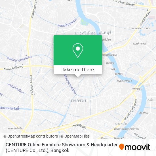 CENTURE Office Furniture Showroom & Headquarter (CENTURE Co., Ltd.) map