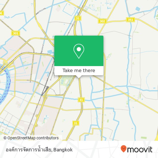 องค์การจัดการน้ำเสีย map