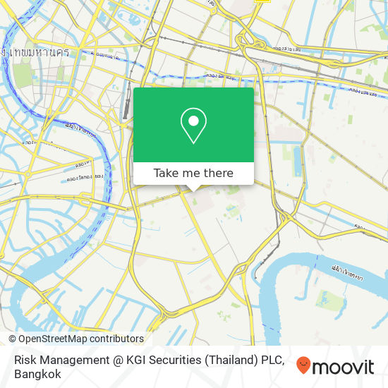 Risk Management @ KGI Securities (Thailand) PLC map