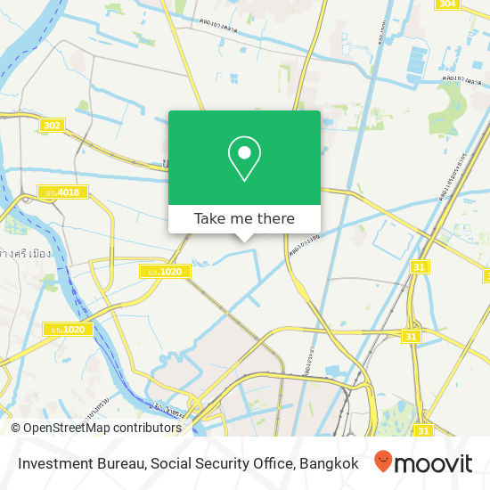 Investment Bureau, Social Security Office map