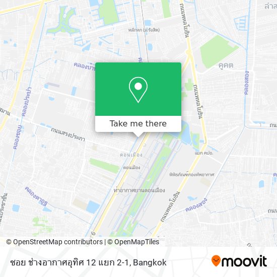 ซอย ช่างอากาศอุทิศ 12 แยก 2-1 map