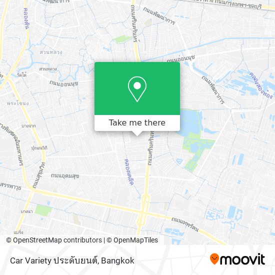 Car Variety ประดับยนต์ map