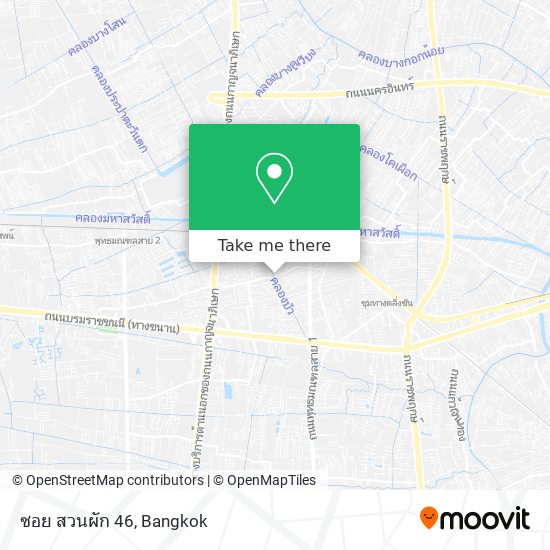 ซอย สวนผัก 46 map