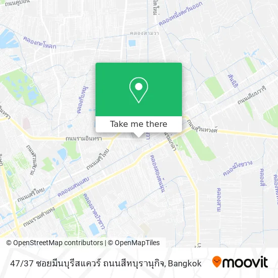 47 / 37 ซอยมีนบุรีสแควร์ ถนนสีหบุรานุกิจ map