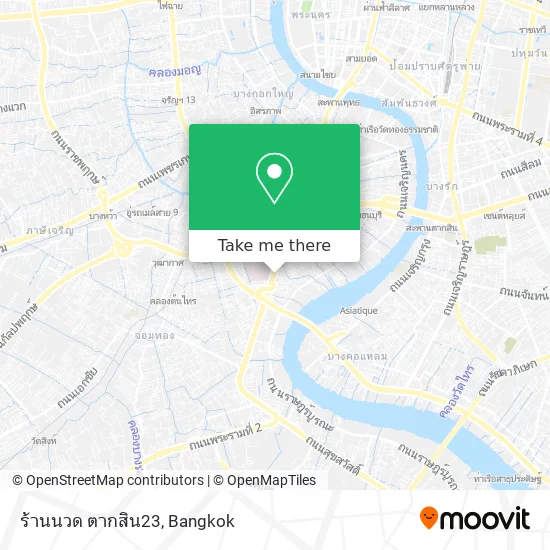 ร้านนวด ตากสิน23 map