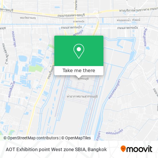 AOT Exhibition point West zone SBIA map